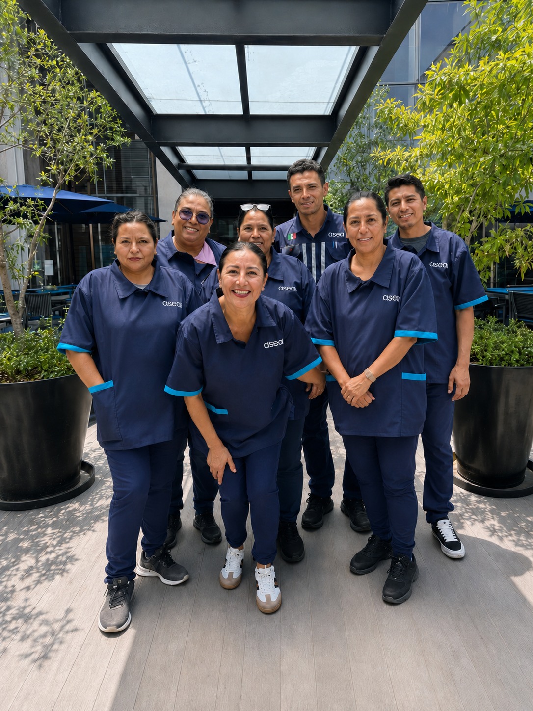 Equipo de asistentes de ASEA